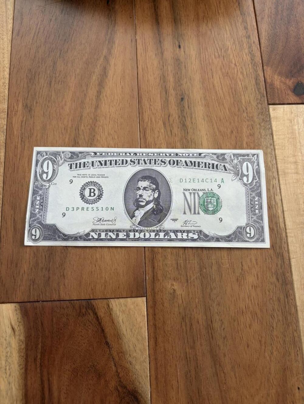 Scrim $9 From New World Depression